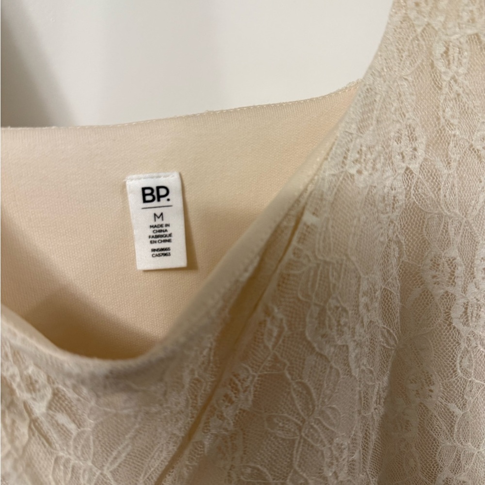 bp Women's Lace Slip in Cream - Picture 2 of 4